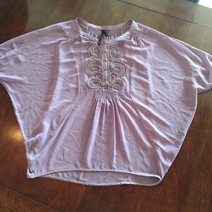 bellatrix plum detailed blouse